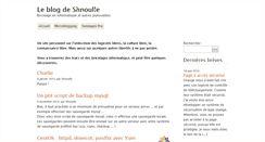 Desktop Screenshot of blog.shnoulle.net